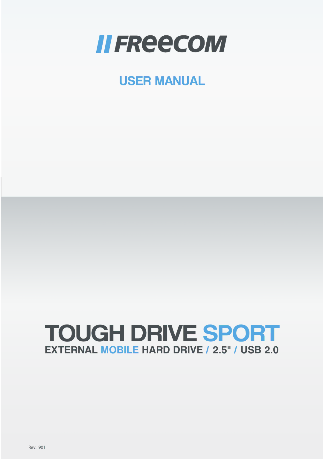 Freecom Technologies Tough Drive Sport user manual 