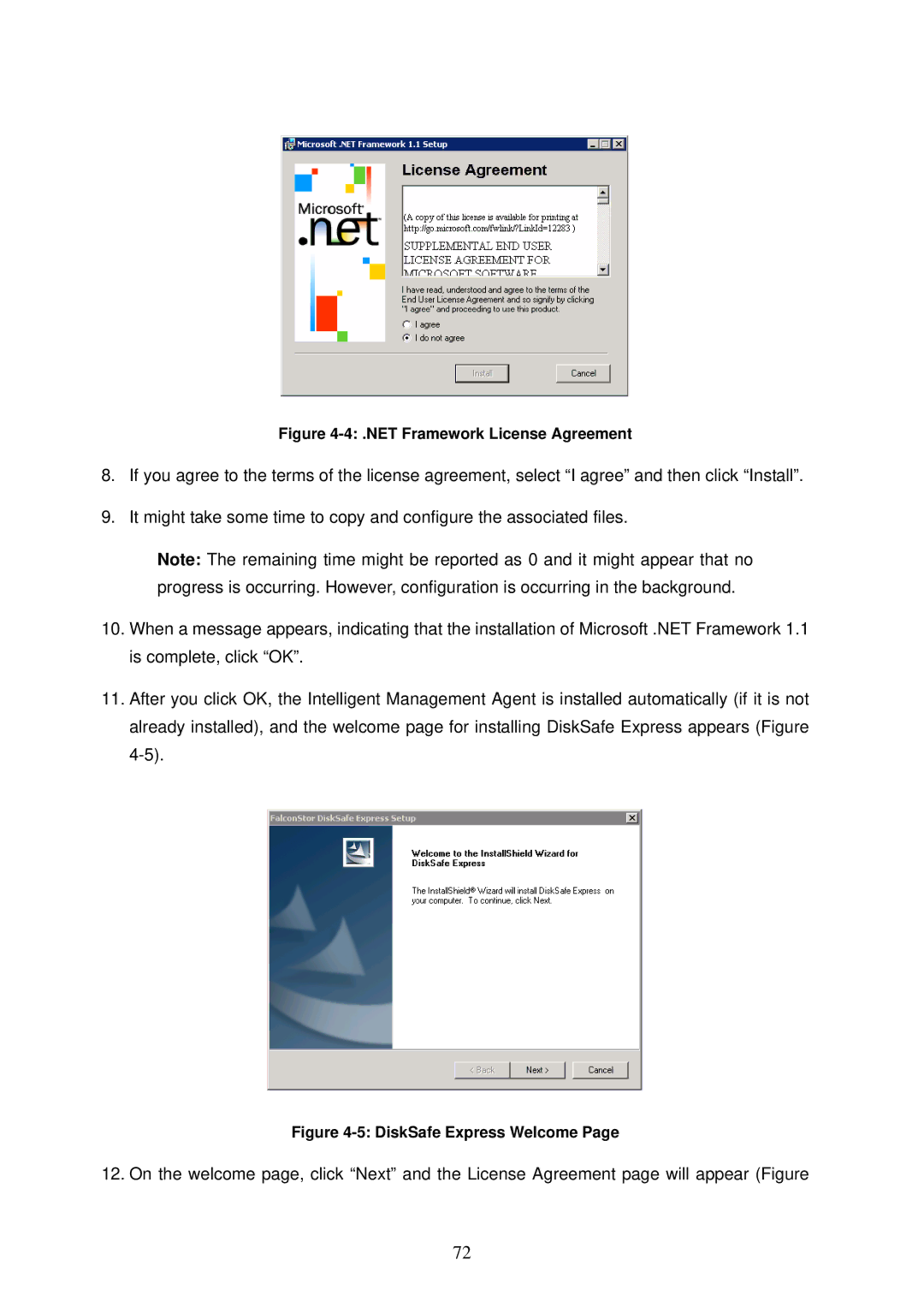 Freedom9 4020 user manual NET Framework License Agreement 