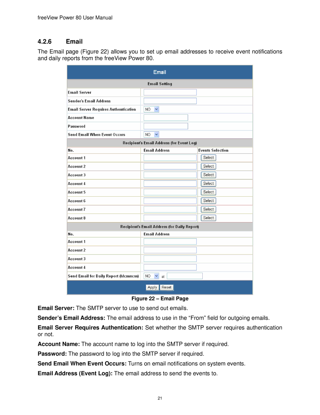 Freedom9 80 user manual 