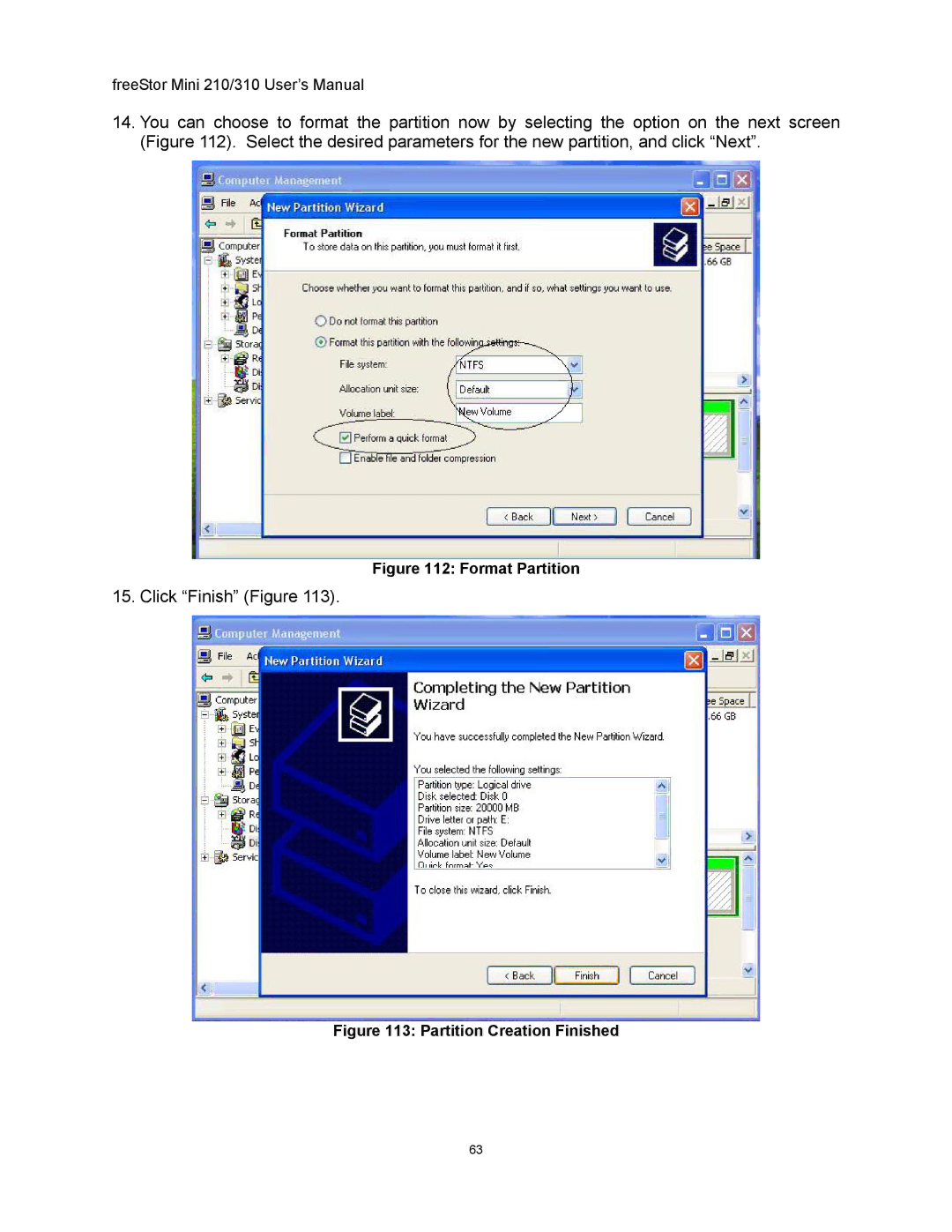 Freedom9 USB user manual Click Finish Figure 