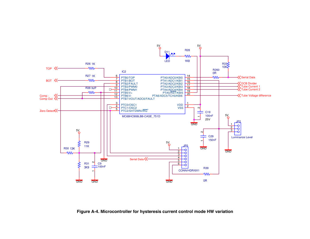 Freescale Semiconductor M68HC08 manual Top Bot 