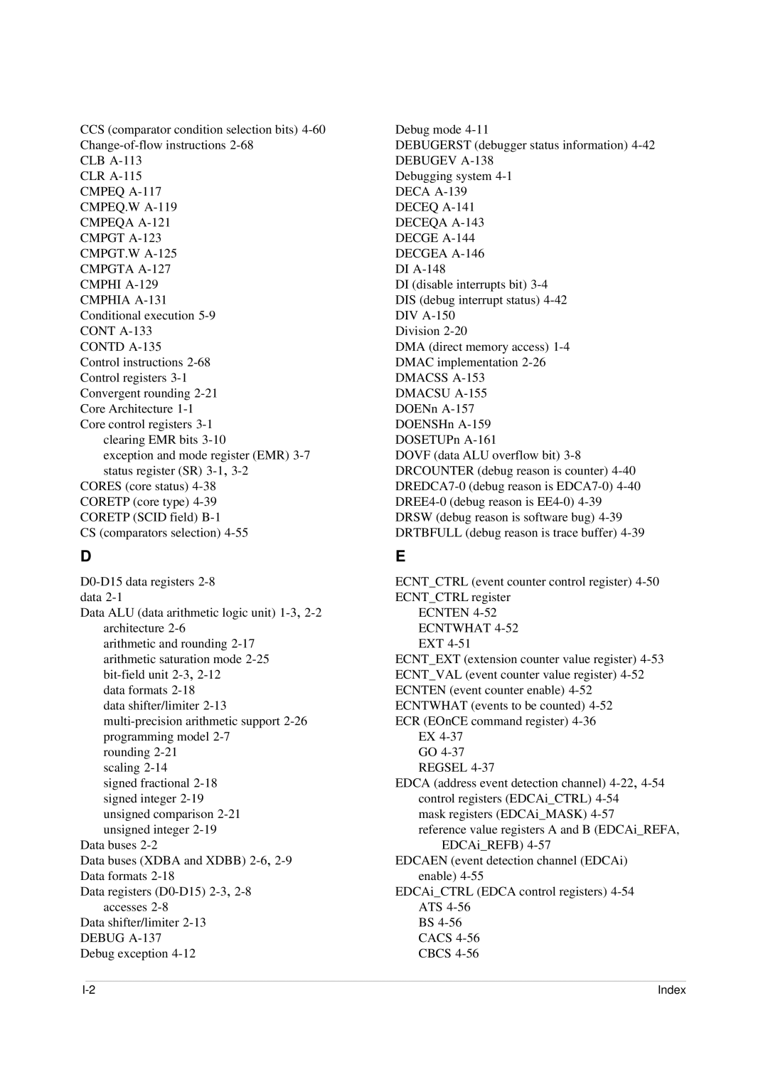 Freescale Semiconductor SC140 specifications Ecnten 