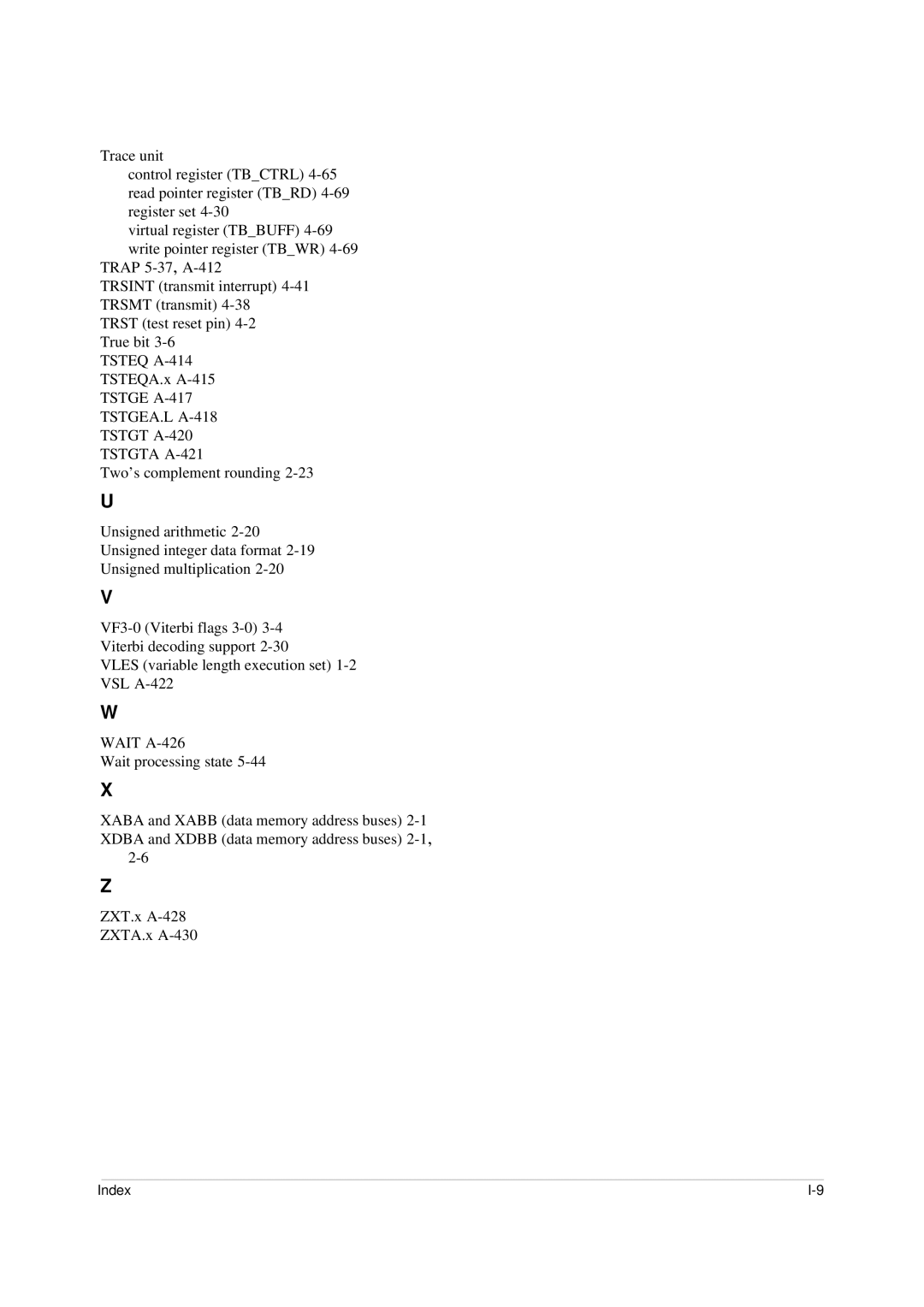 Freescale Semiconductor SC140 specifications Index 