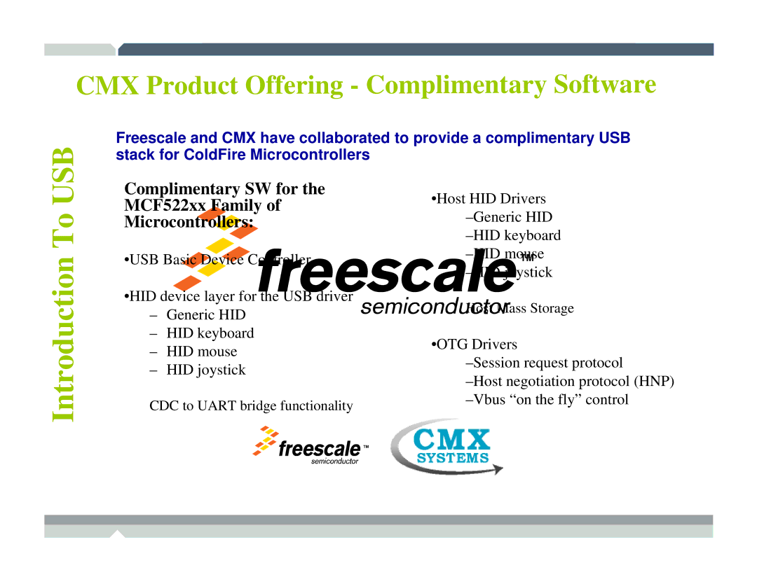 Freescale Semiconductor TWR-MCF52259-Ethenet manual Usb 