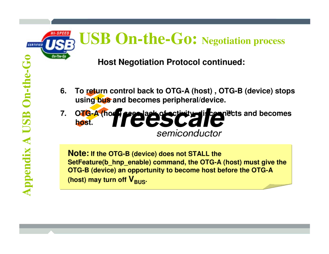 Freescale Semiconductor TWR-MCF52259-Ethenet manual Host Negotiation Protocol 