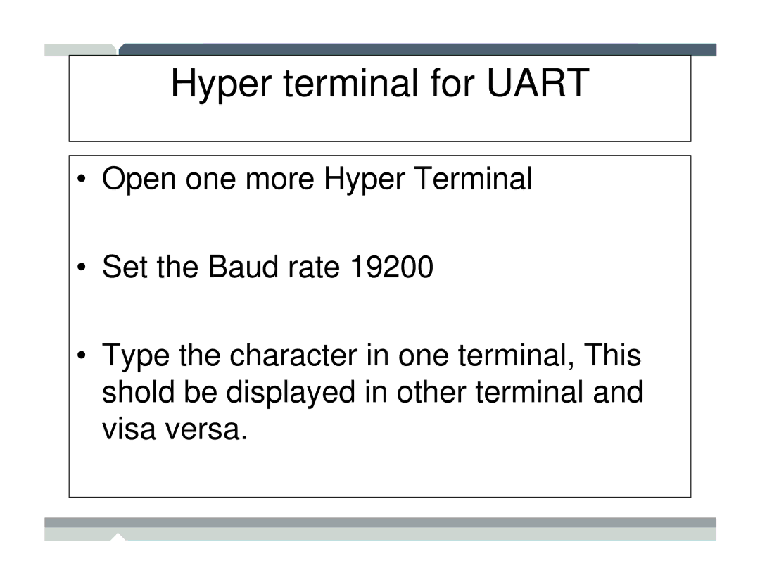 Freescale Semiconductor TWR-MCF52259-Ethenet manual Hyper terminal for Uart 