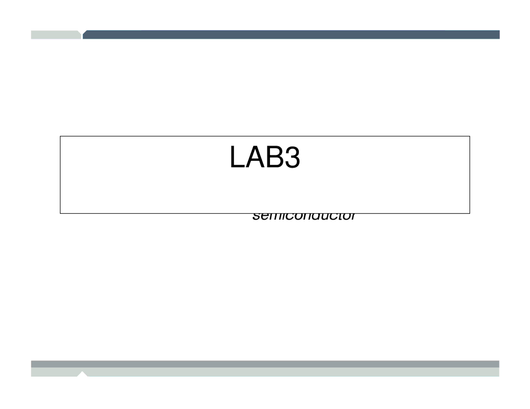 Freescale Semiconductor TWR-MCF52259-Ethenet manual LAB3 