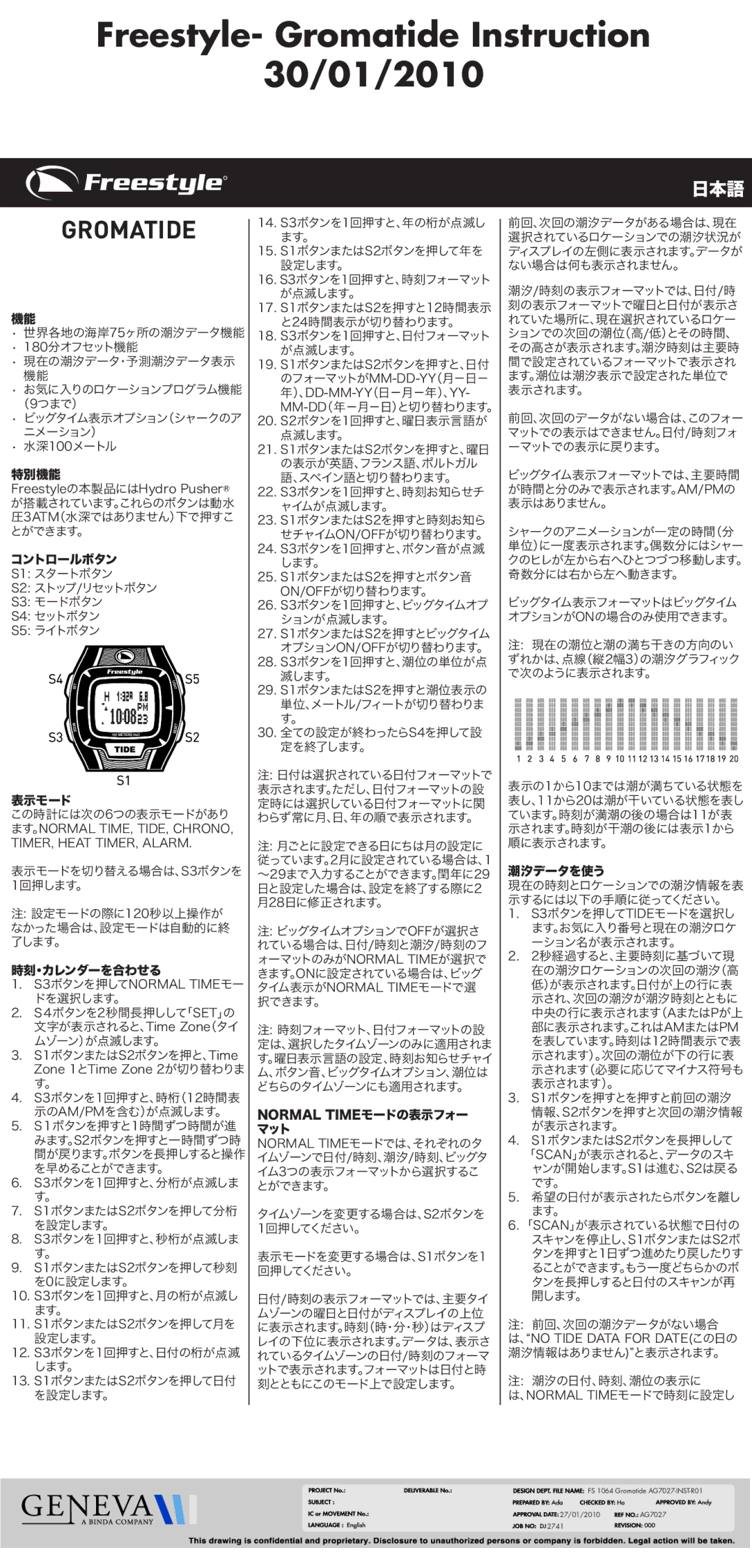 Freestyle FS 1064 manual 特別機能, TIMER, Heat TIMER, Alarm 