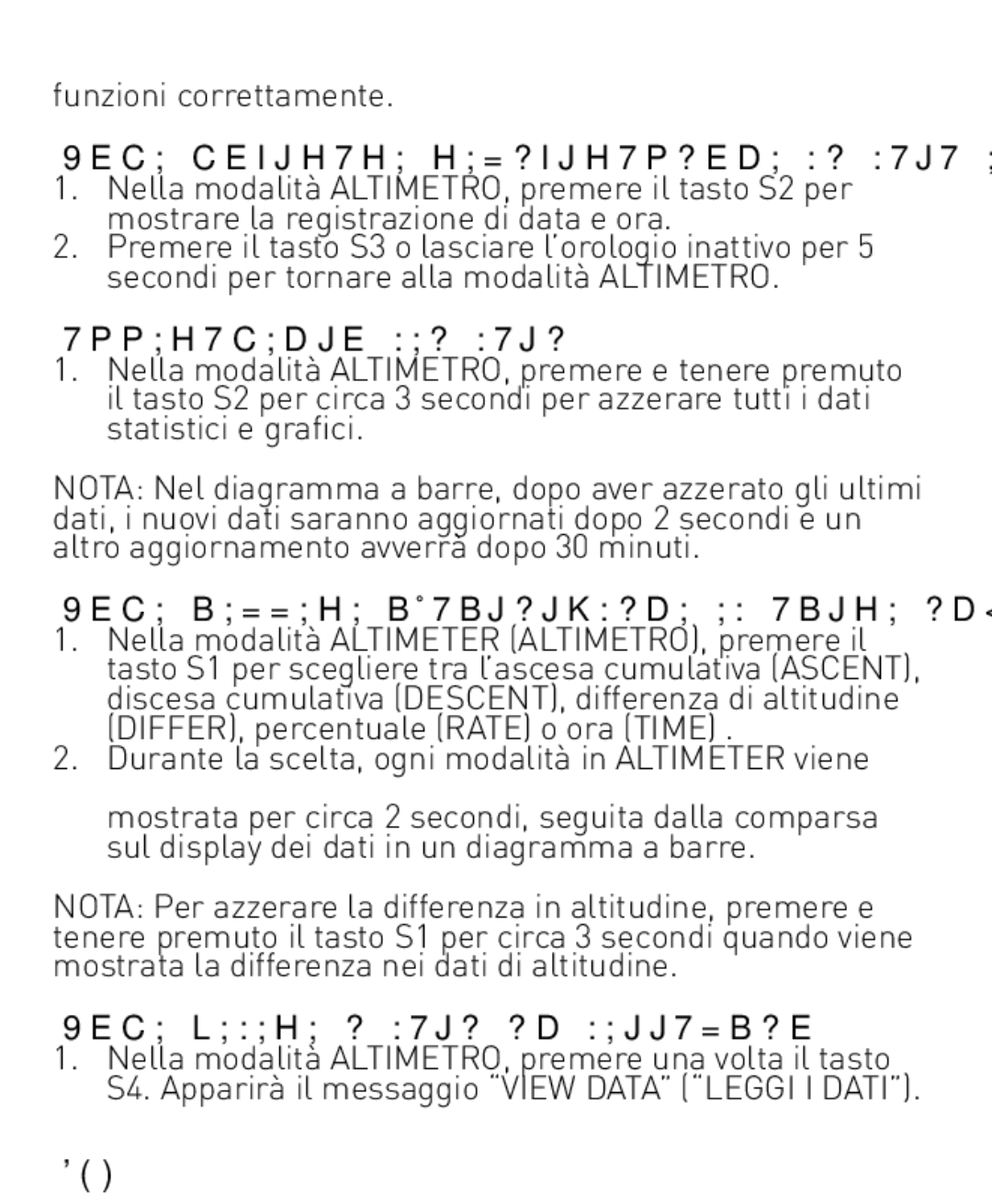 Freestyle Nomad Come Mostrare Registrazione DI Data E ORA, Azzeramento DEI Dati, Come Vedere I Dati in Dettaglio, 123 