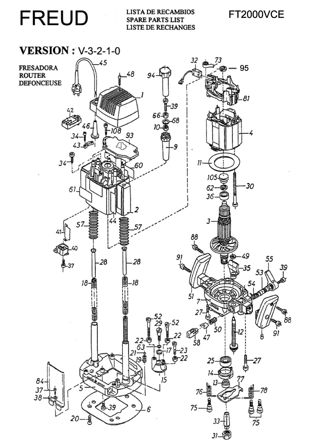 Freud Tools FT2000VCE manual 