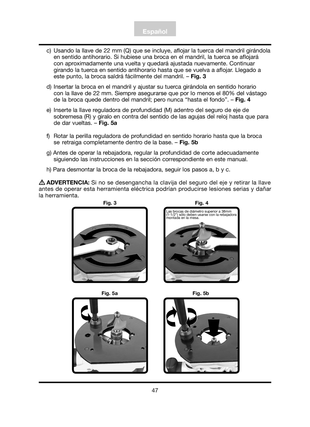 Freud Tools FT3000VCE operating instructions Español 