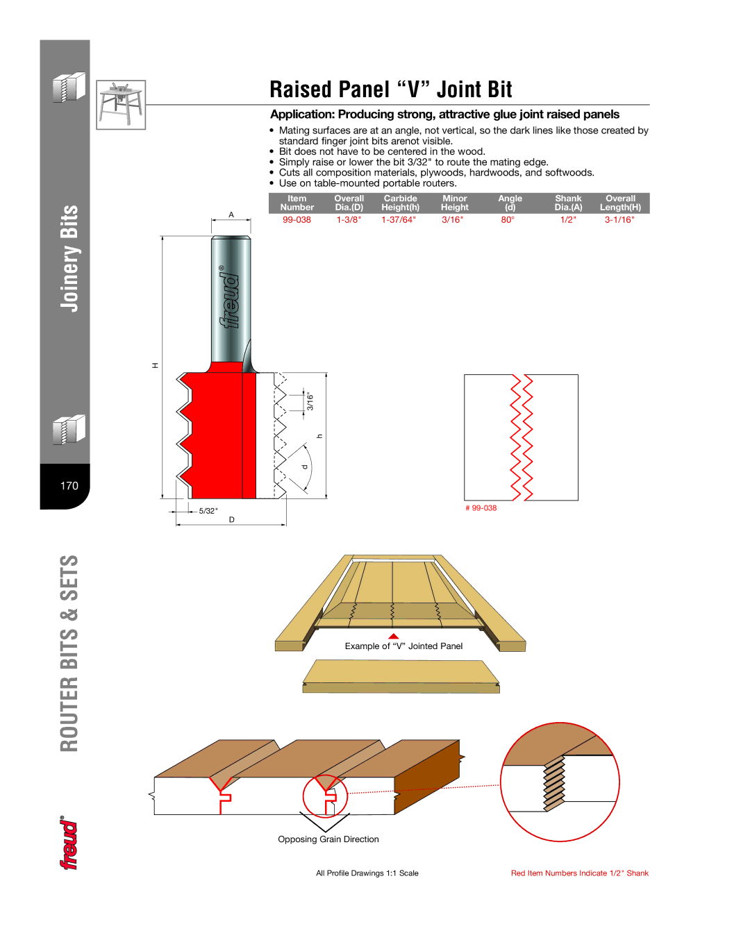 Freud Tools Router manual Bits 