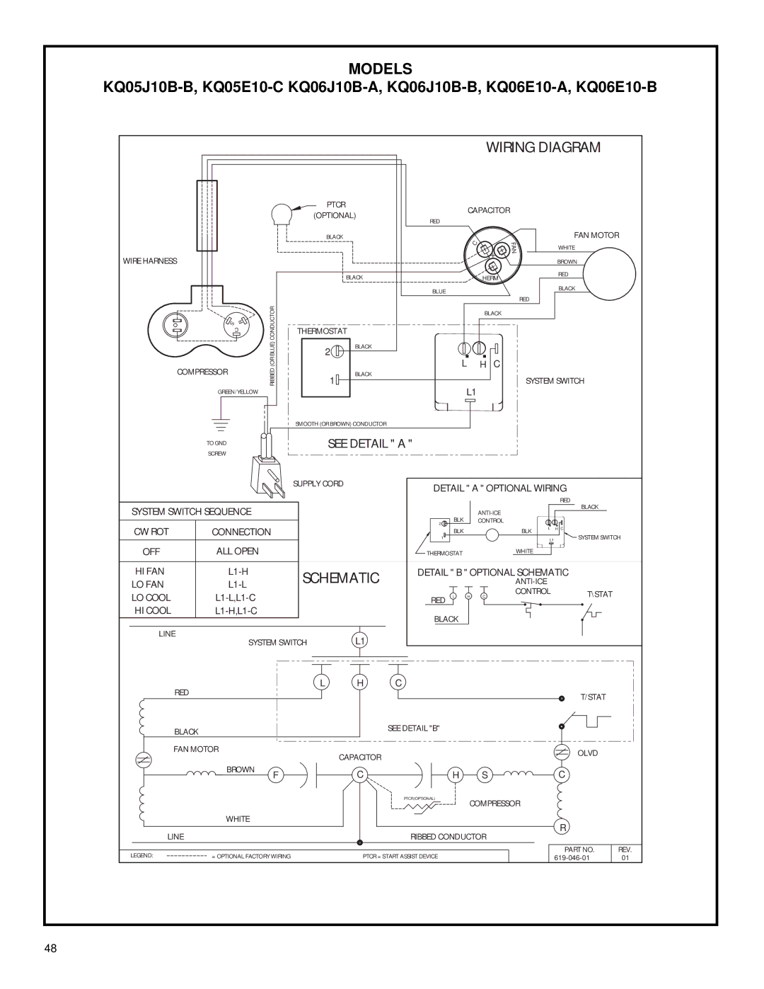 Friedrich 2003 service manual Models 