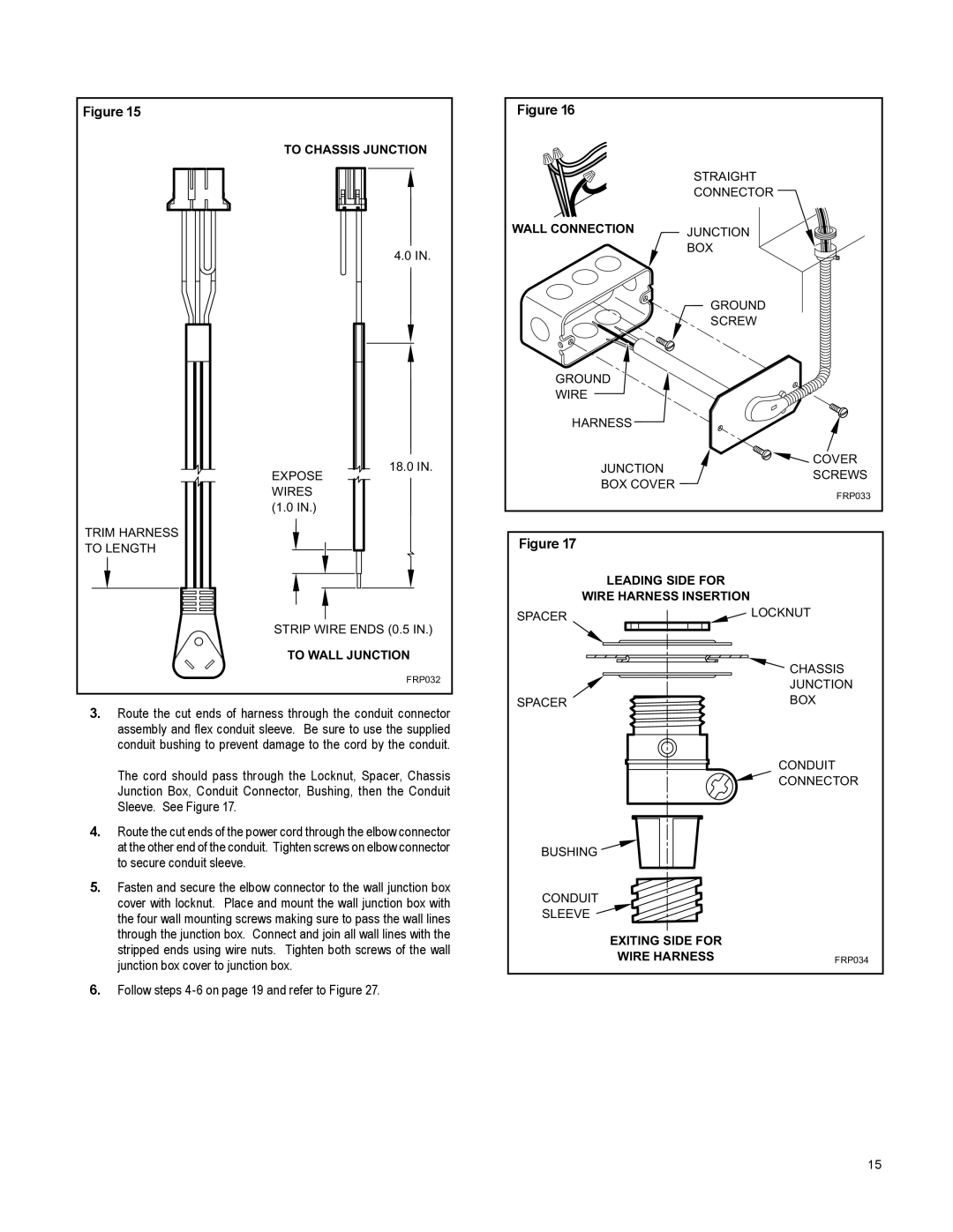 Friedrich 920-087-09 operation manual To Chassis Junction 