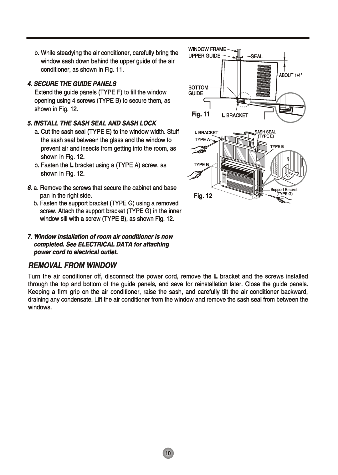 Friedrich CP05 manual 