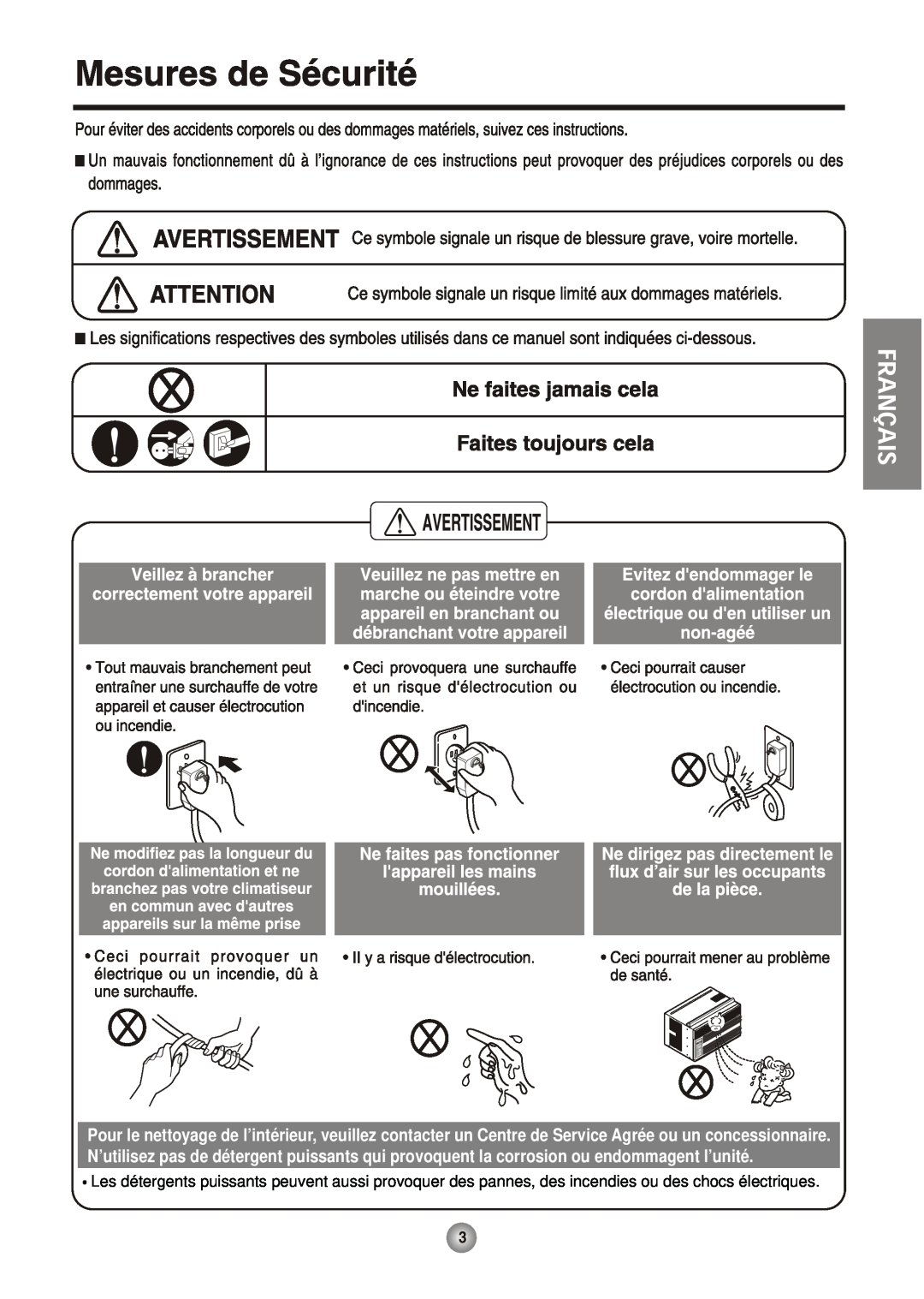 Friedrich CP05 manual 