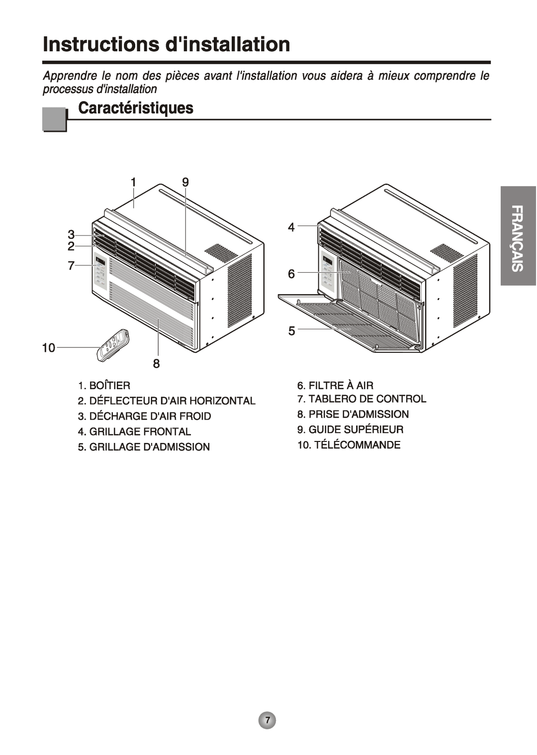 Friedrich CP05 manual 