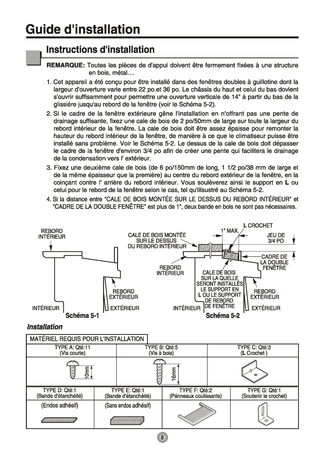 Friedrich CP05 manual 