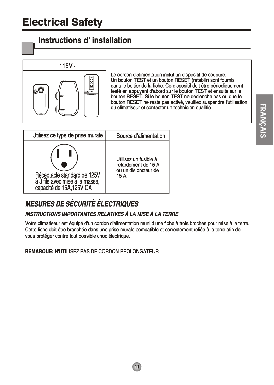 Friedrich CP05 manual 