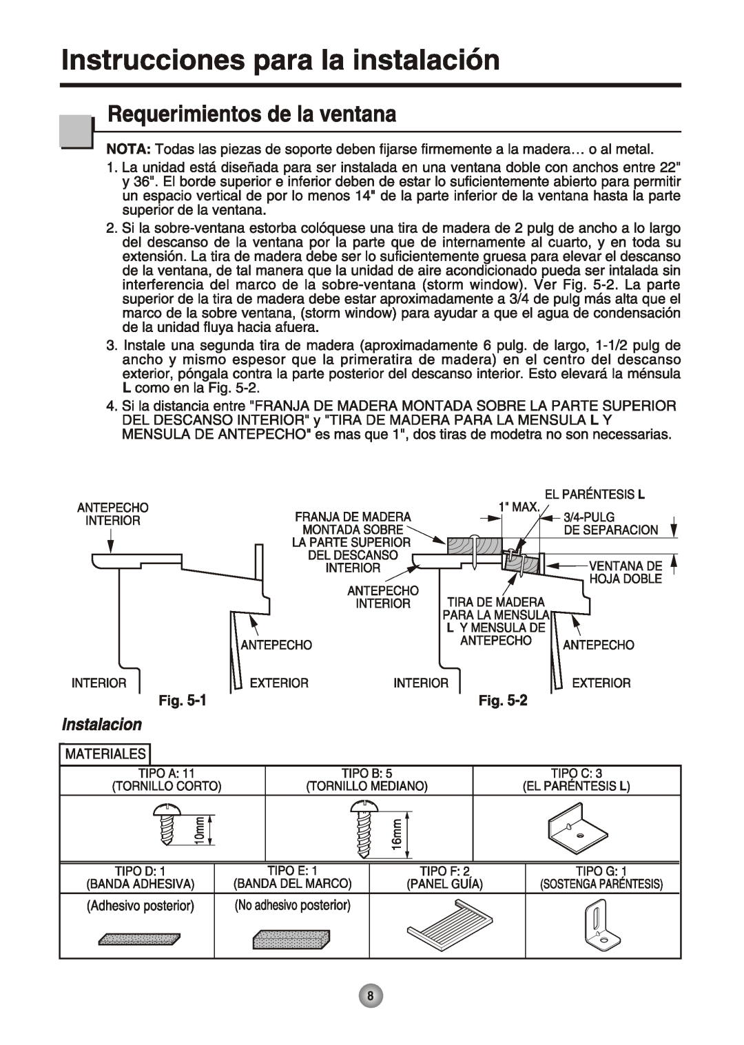 Friedrich CP05 manual 