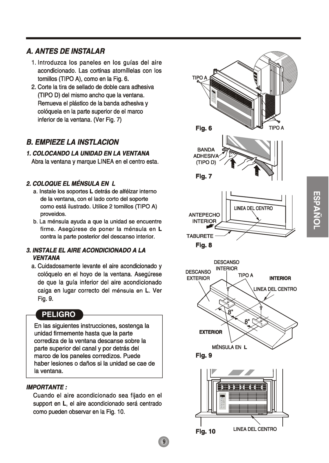 Friedrich CP05 manual 