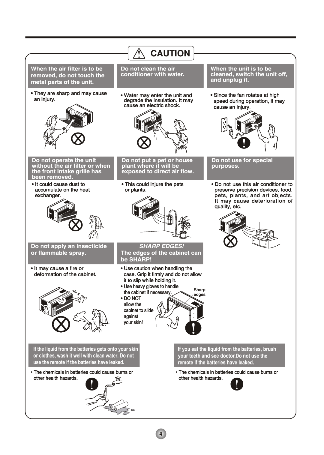 Friedrich CP05 manual 