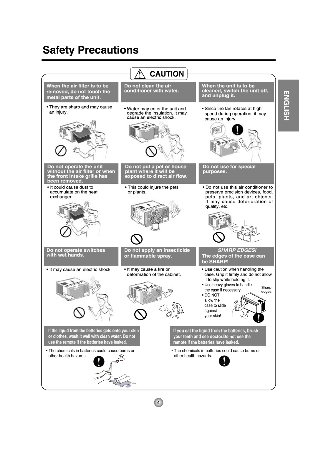 Friedrich CP10, CP12 manual 