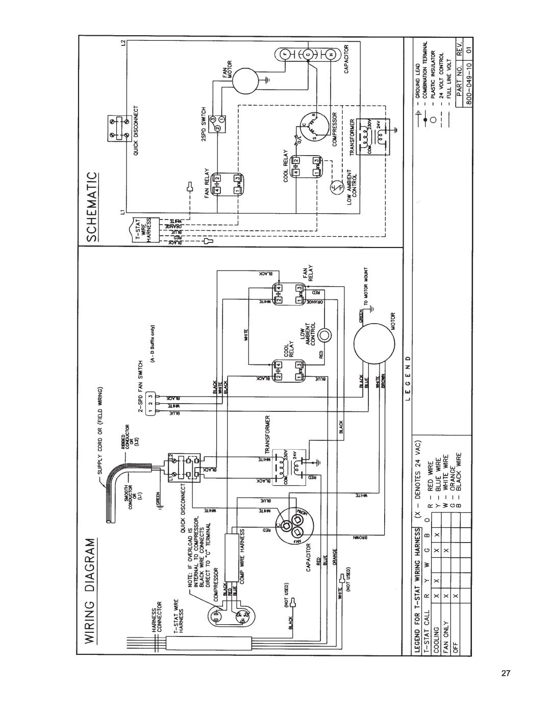 Friedrich V(E, H)A09K25 service manual A - D Sufﬁx only 