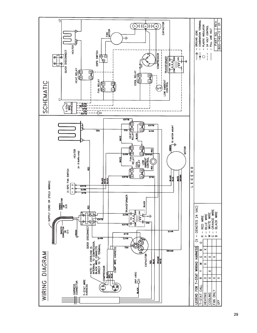 Friedrich V(E, H)A09K25 service manual A - D Sufﬁx only 