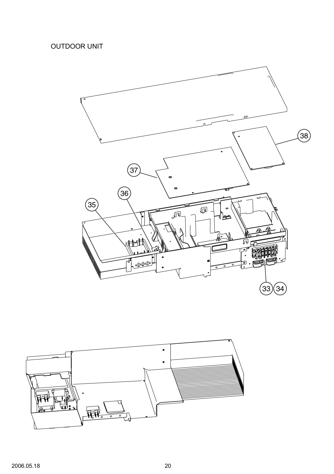 Friedrich MC24Y3F, MR24UY3F specifications 2006.05.18 