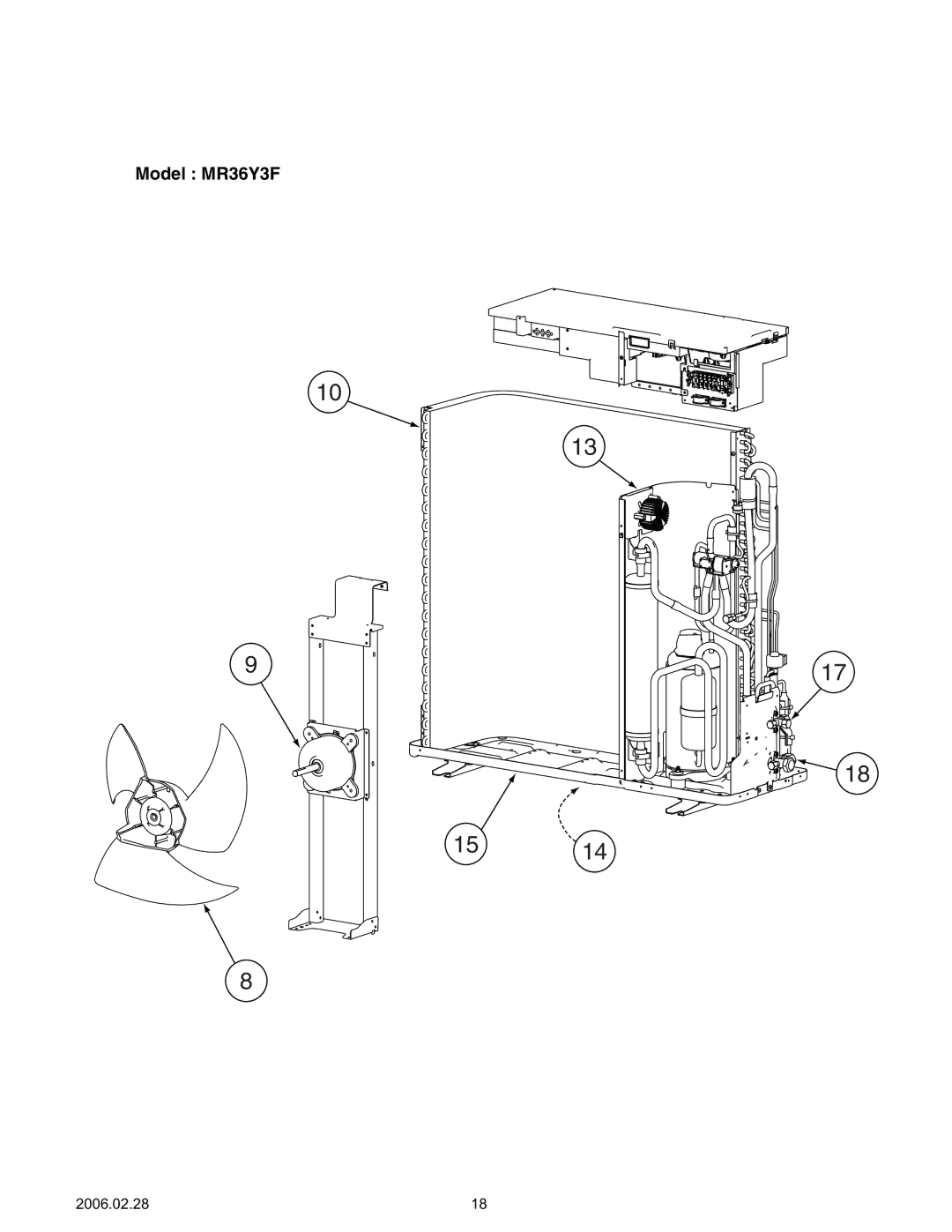 Friedrich MS36Y3F, MR36Y3F specifications 1514 