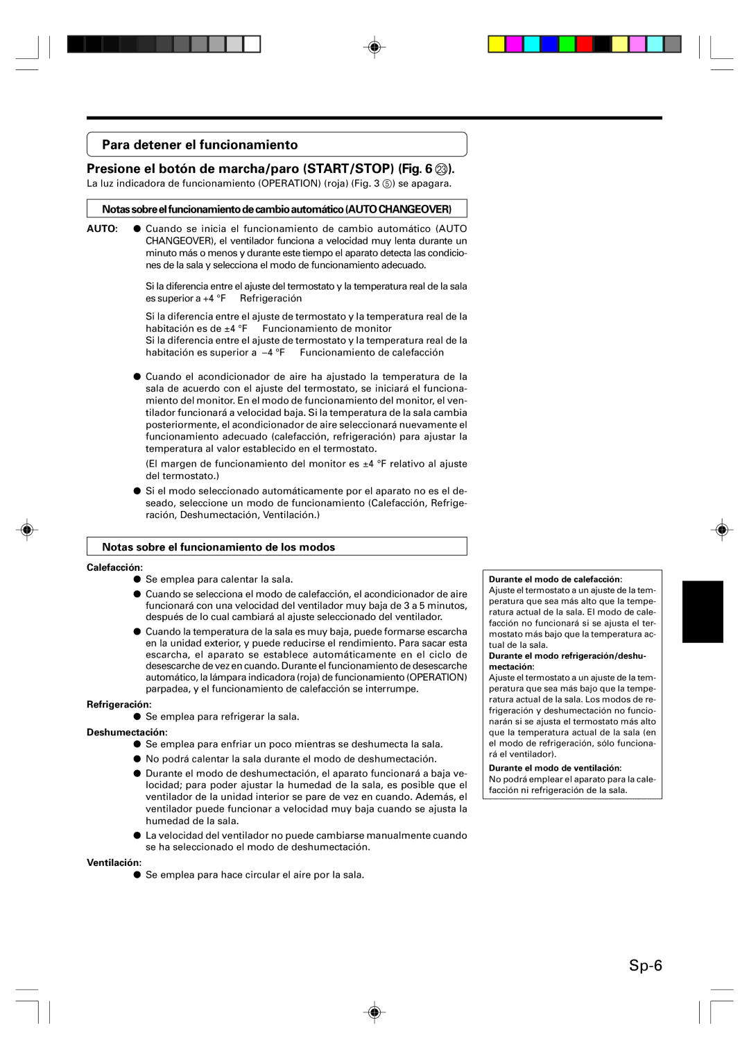 Friedrich MR09Y1F MR12Y1F, MW09Y1F, MW12Y1F operation manual NotassobreelfuncionamientodecambioautomáticoAUTOCHANGEOVER 