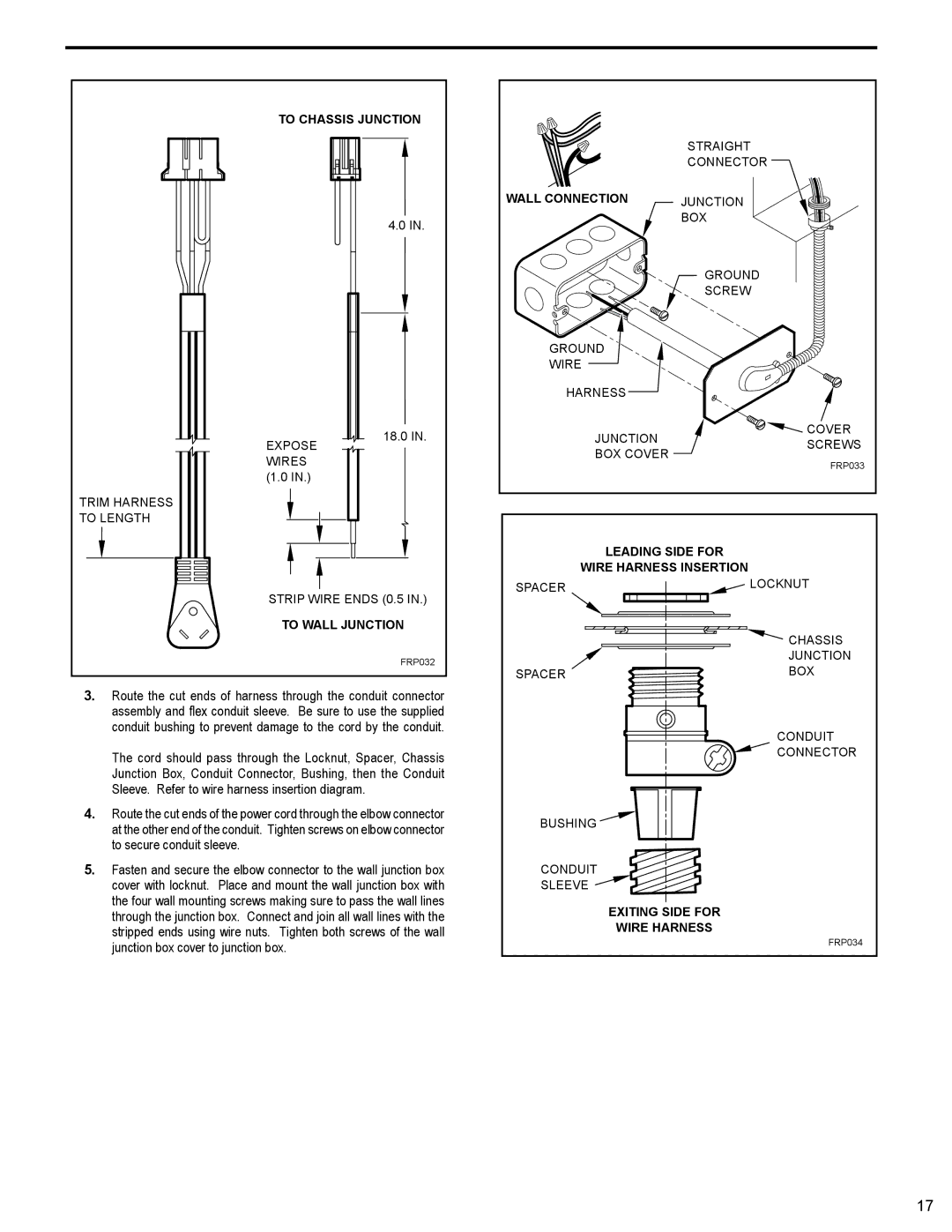 Friedrich PTAC - R410A service manual To Chassis Junction 