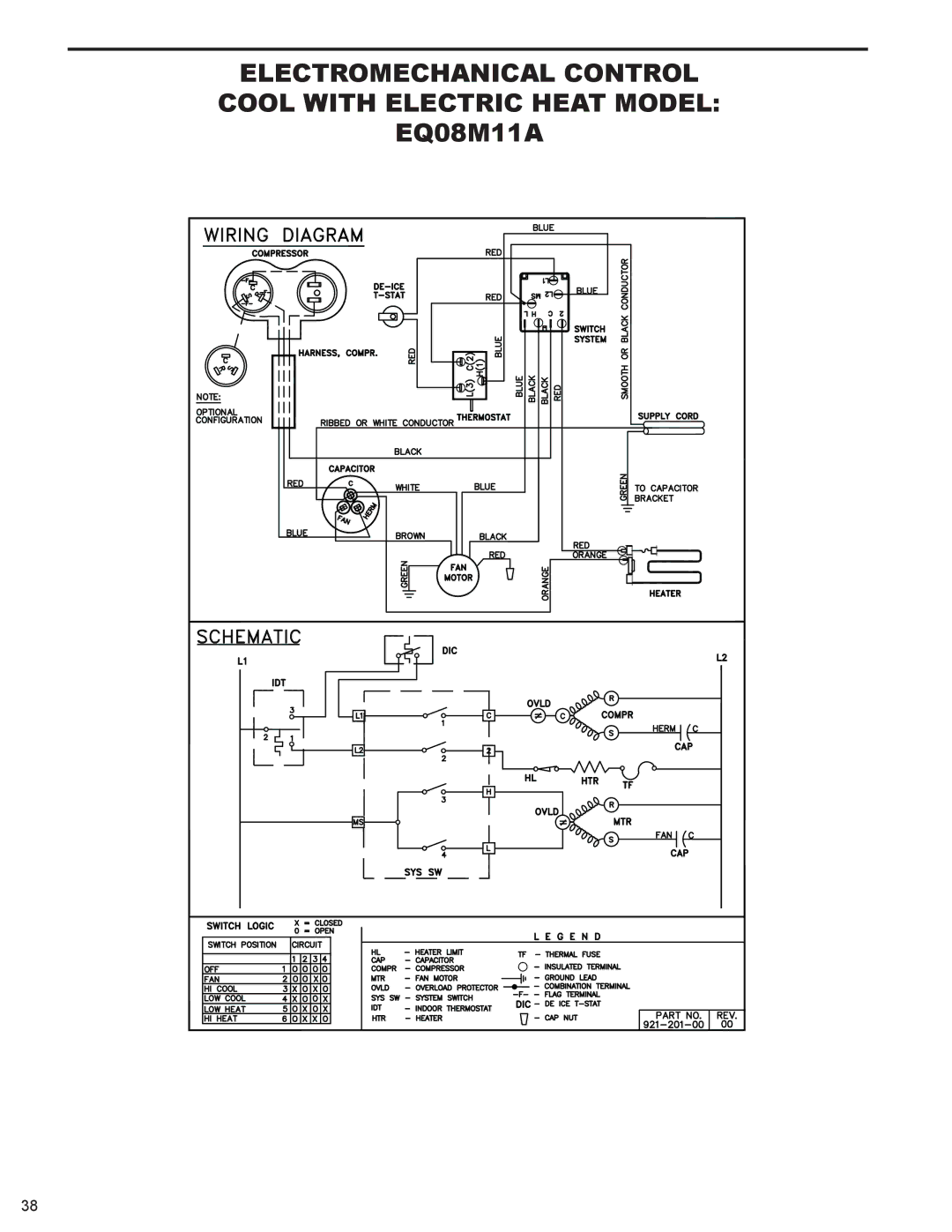 Friedrich R-410A service manual 