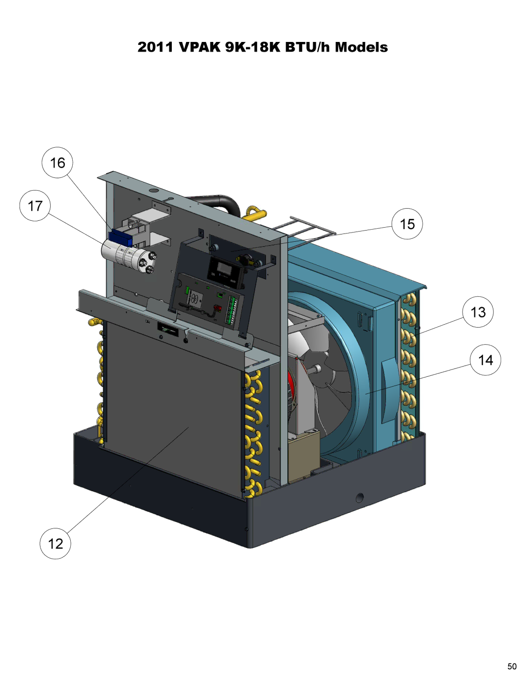 Friedrich R410A manual Vpak 9K-18K BTU/h Models 