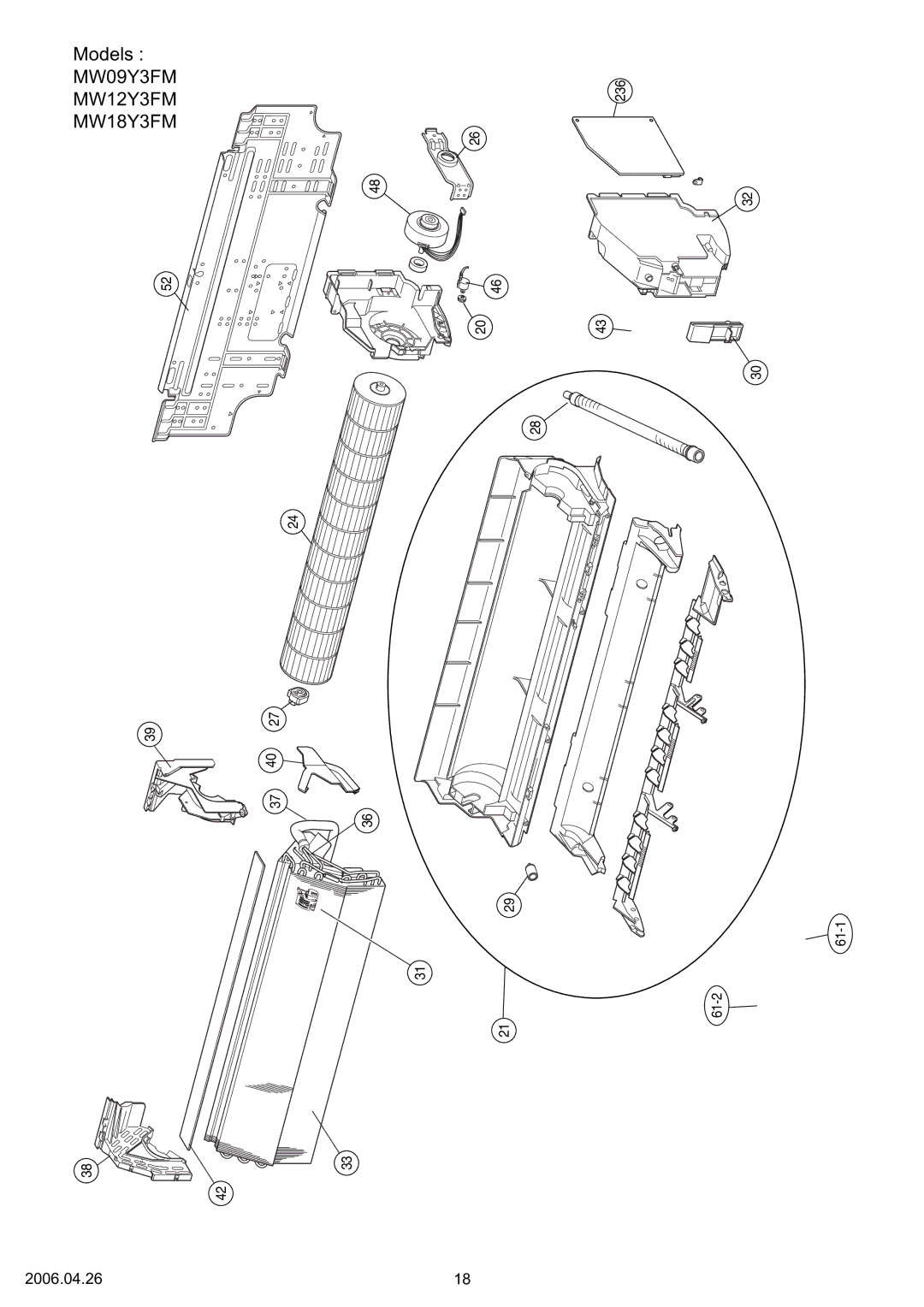 Friedrich R410A specifications 236 39 37 40 27 61-2 