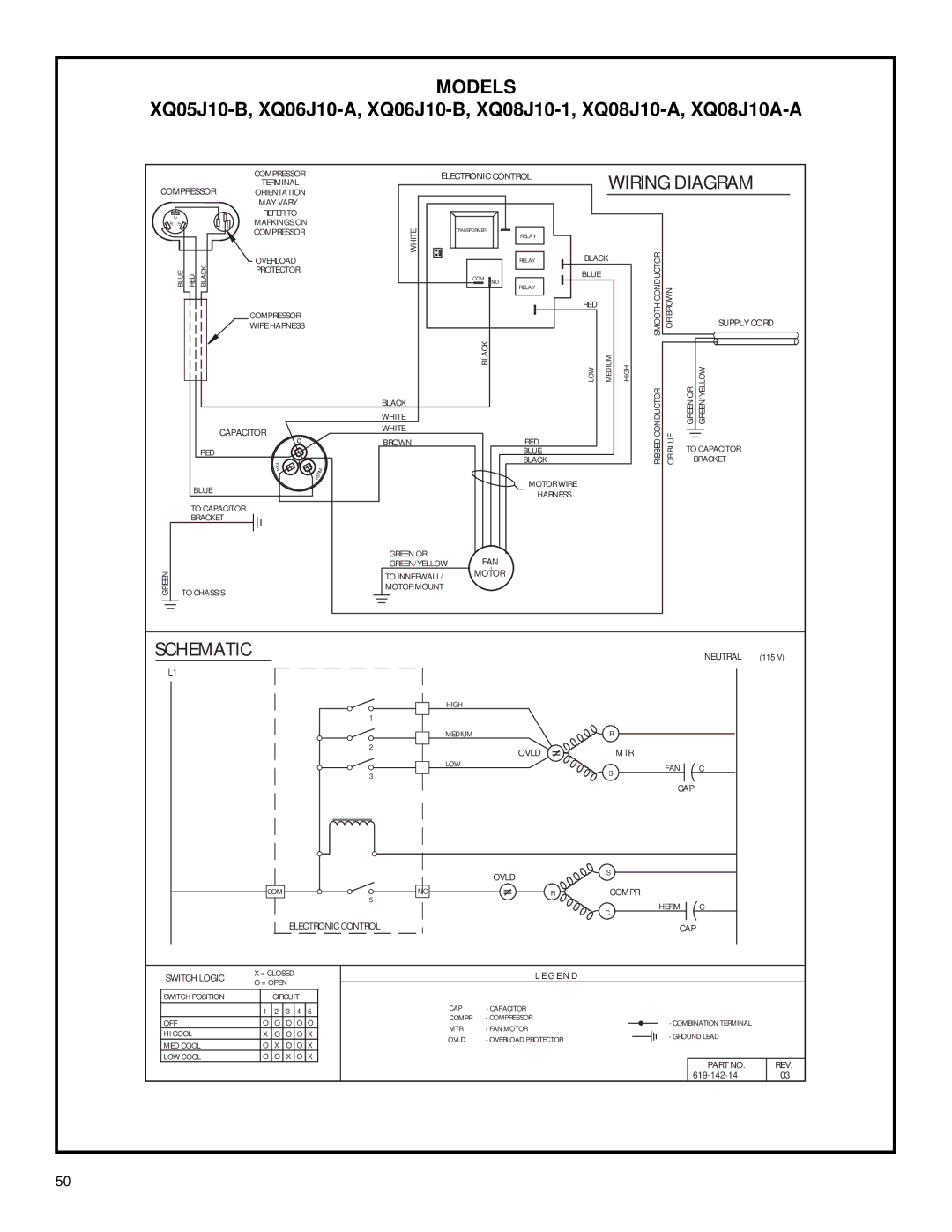 Friedrich racservmn service manual Schematic 