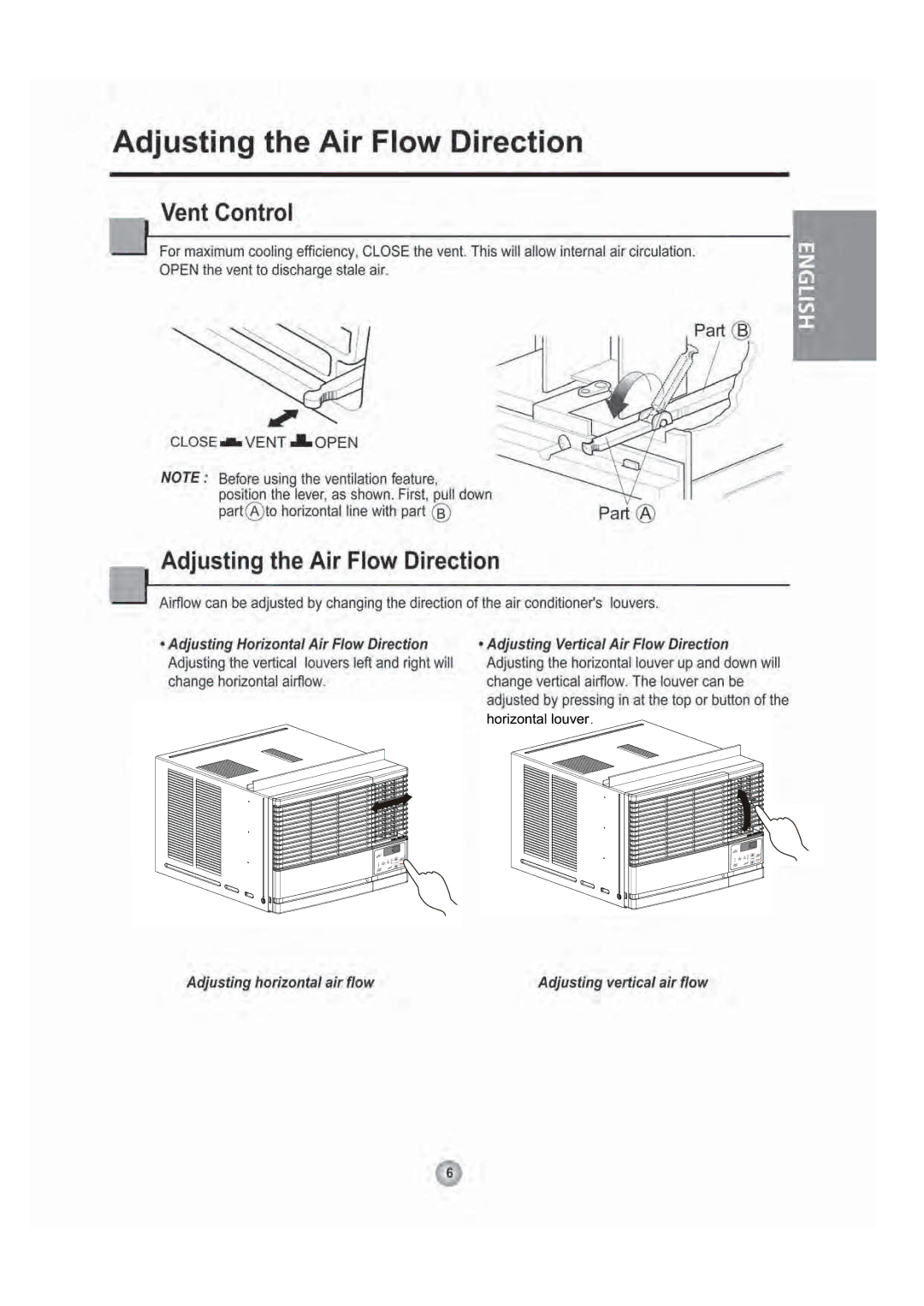 Friedrich Room Air Conditioner manual 