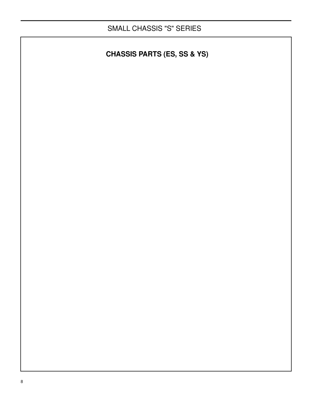 Friedrich Room Air Conditioners manual Small Chassis S Series 