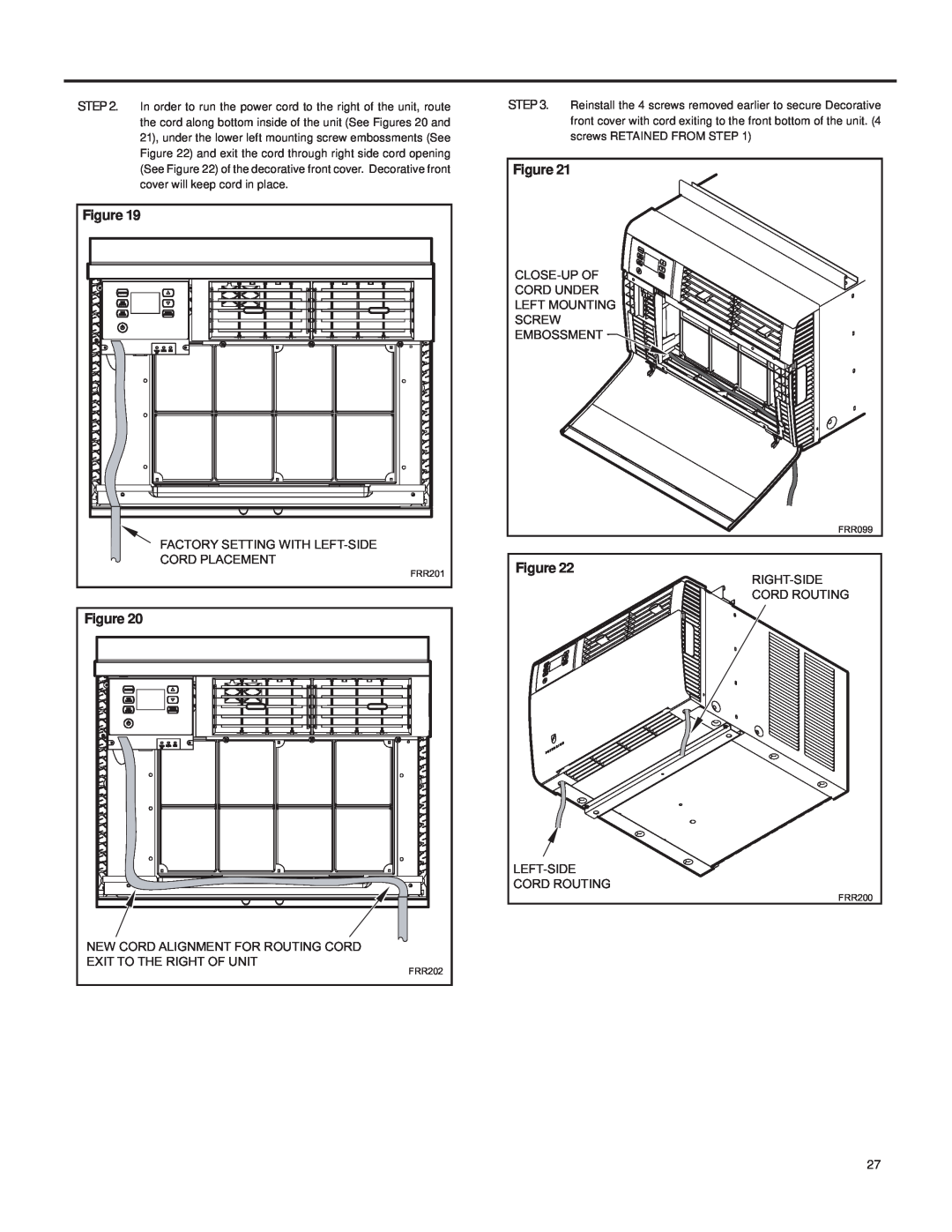 Friedrich SQ08, SQ10, SQ06, SQ05 operation manual Figure, Factory Setting With Left-Side 