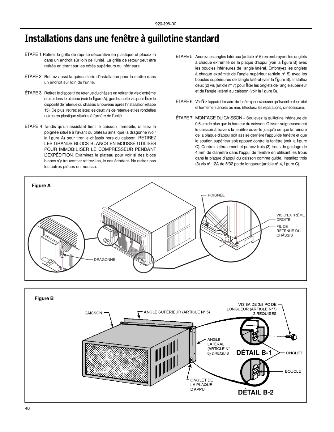 Friedrich EL36, SS14, SS16, SS12, SS10, SS08, SM21, SM24, SM18 Installations dans une fenêtre à guillotine standard, Dragonne 