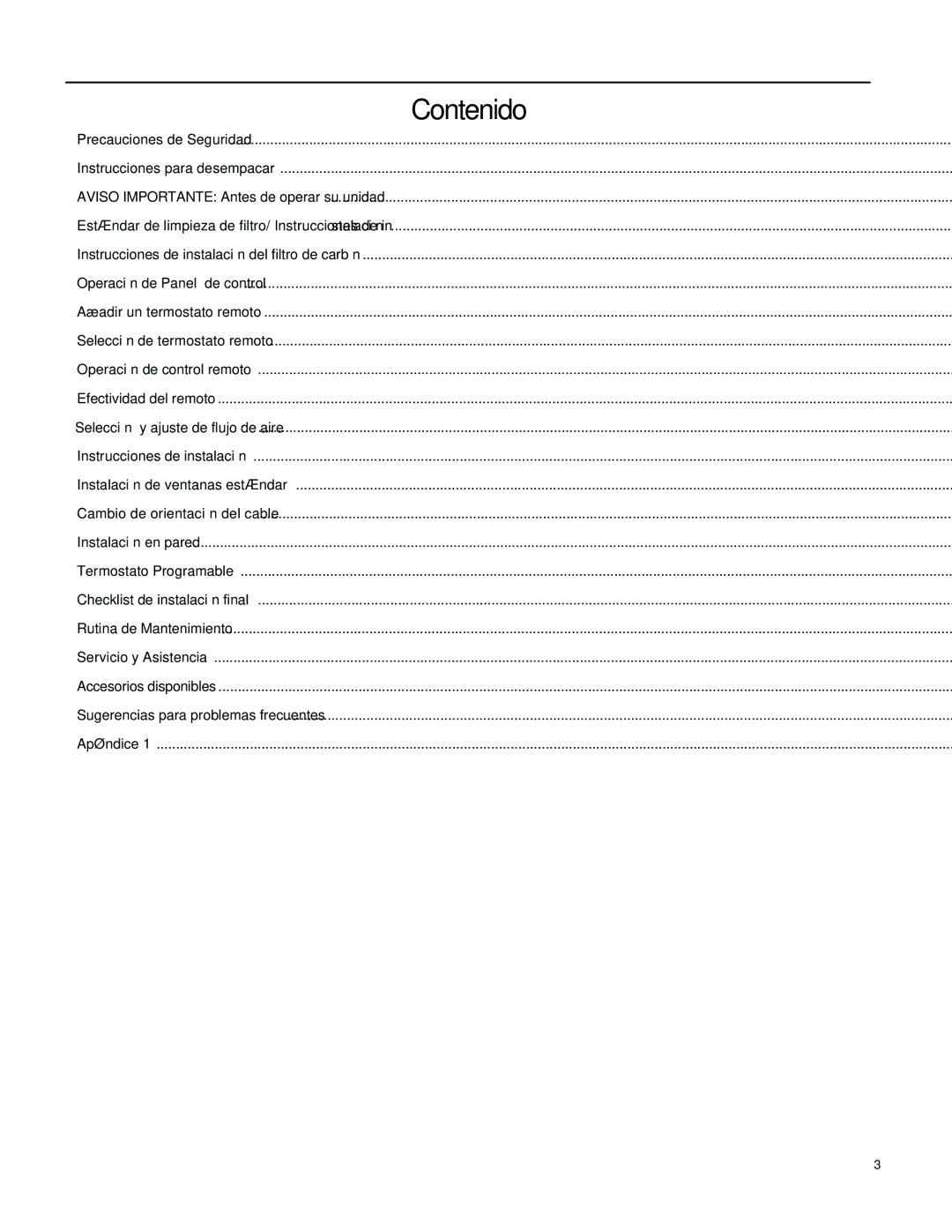 Friedrich SS08M10, SS14M10, SS12M30, SS15M30, SS10M10, SS12M10, SL28M30, SM24M30, SL36M30, SM18M30, ES12M33, ES15M33 Contenido 