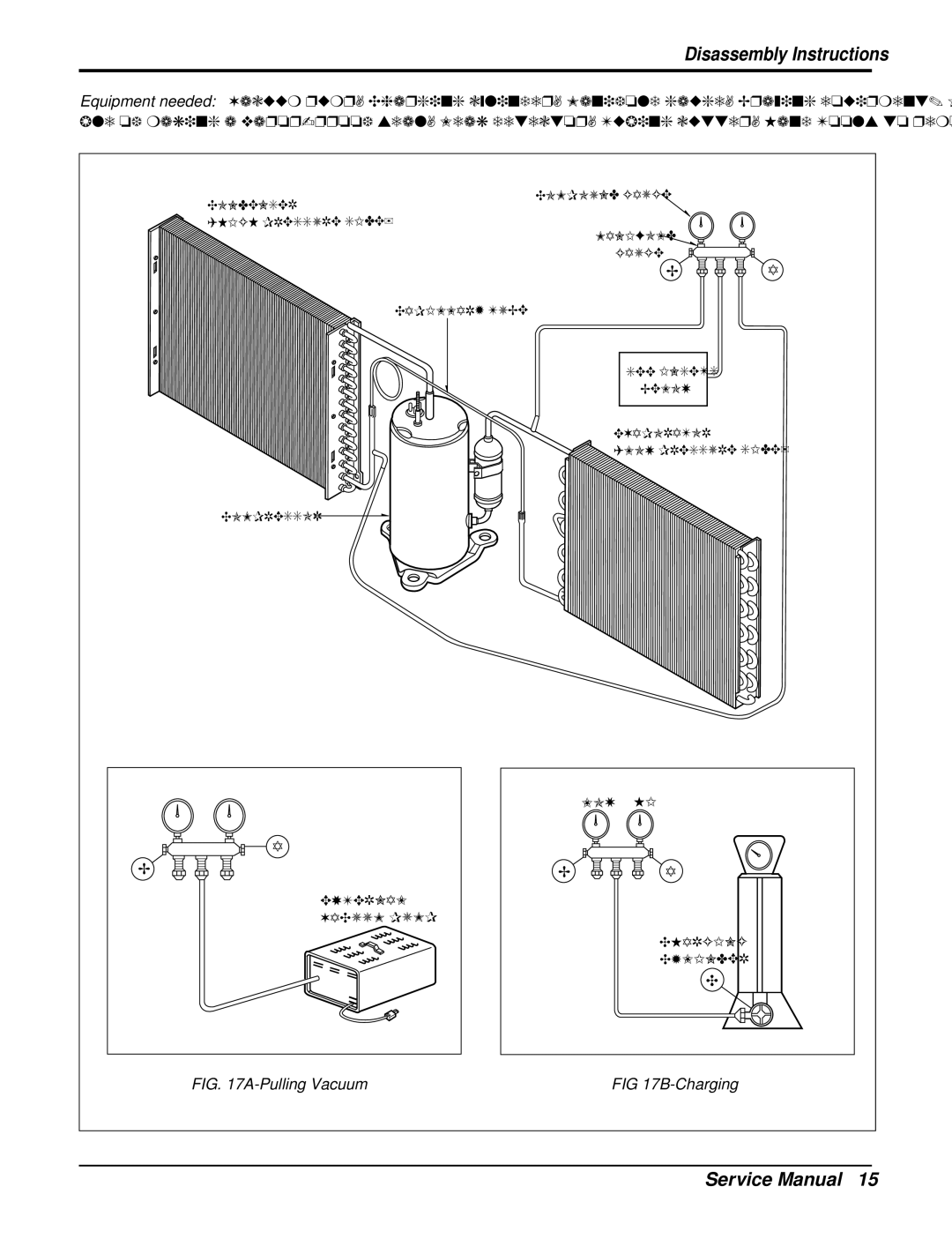 Friedrich UE12C33, UE10C33, UE08C13 manual Pulling Vacuum Charging 