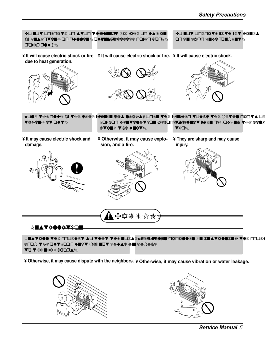 Friedrich UE08C13, UE12C33, UE10C33 manual Keep level parallel in installing the product 