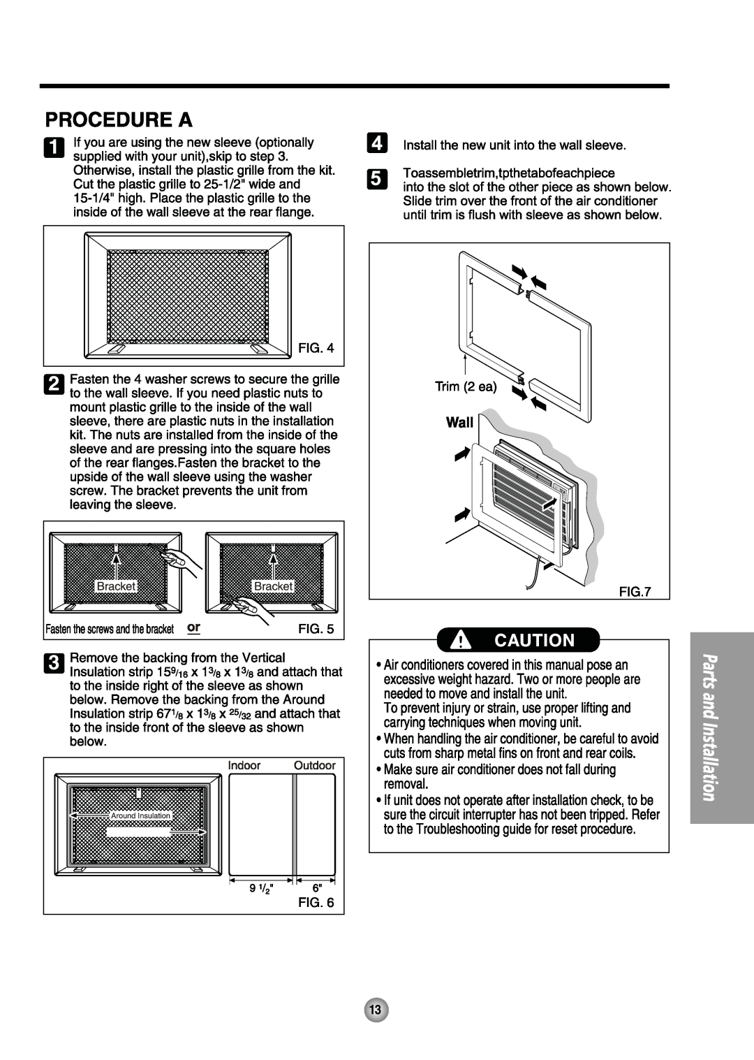 Friedrich US14, US08 manual 