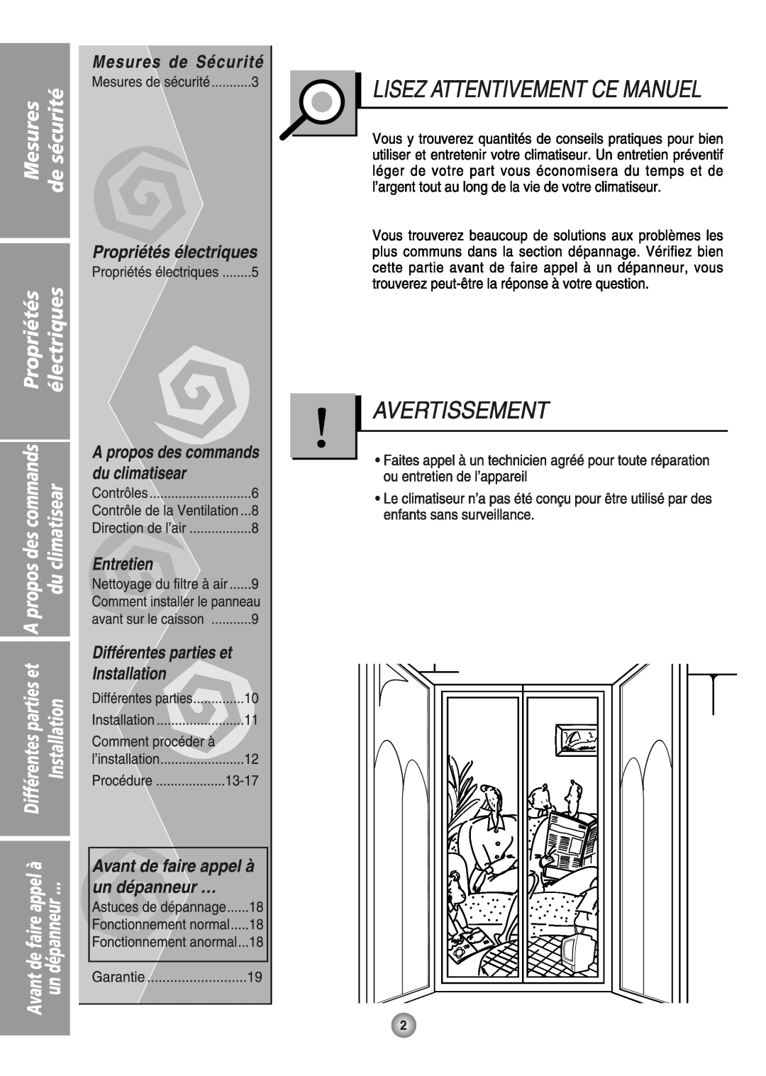 Friedrich US08, US14 manual 