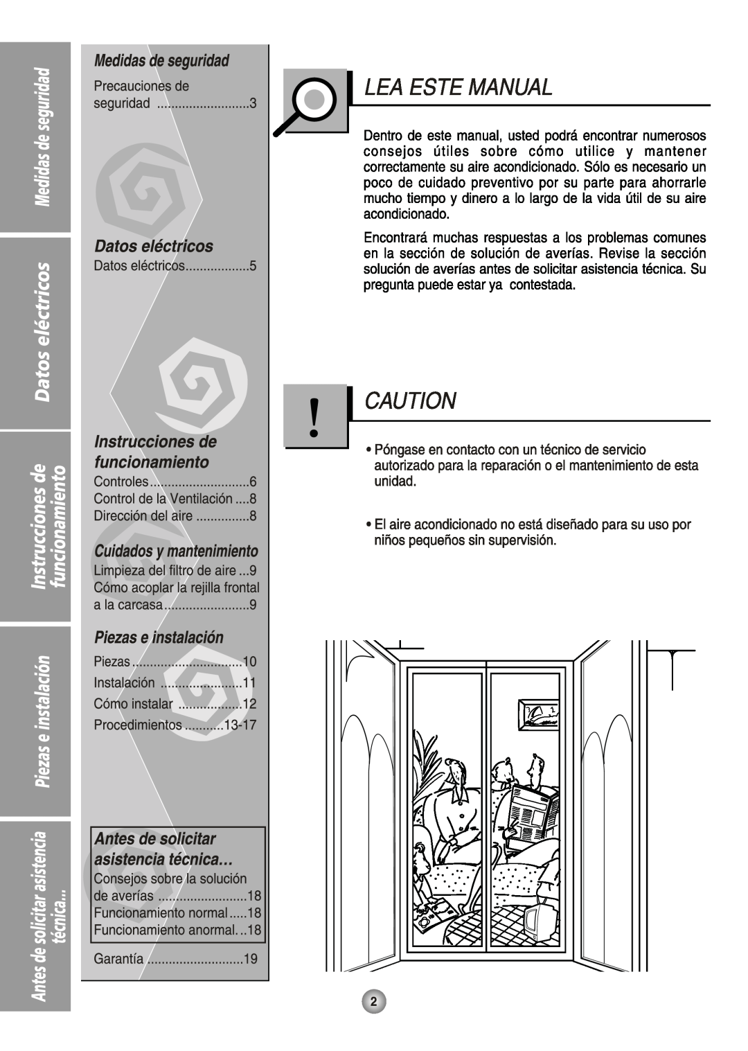 Friedrich US08, US14 manual 