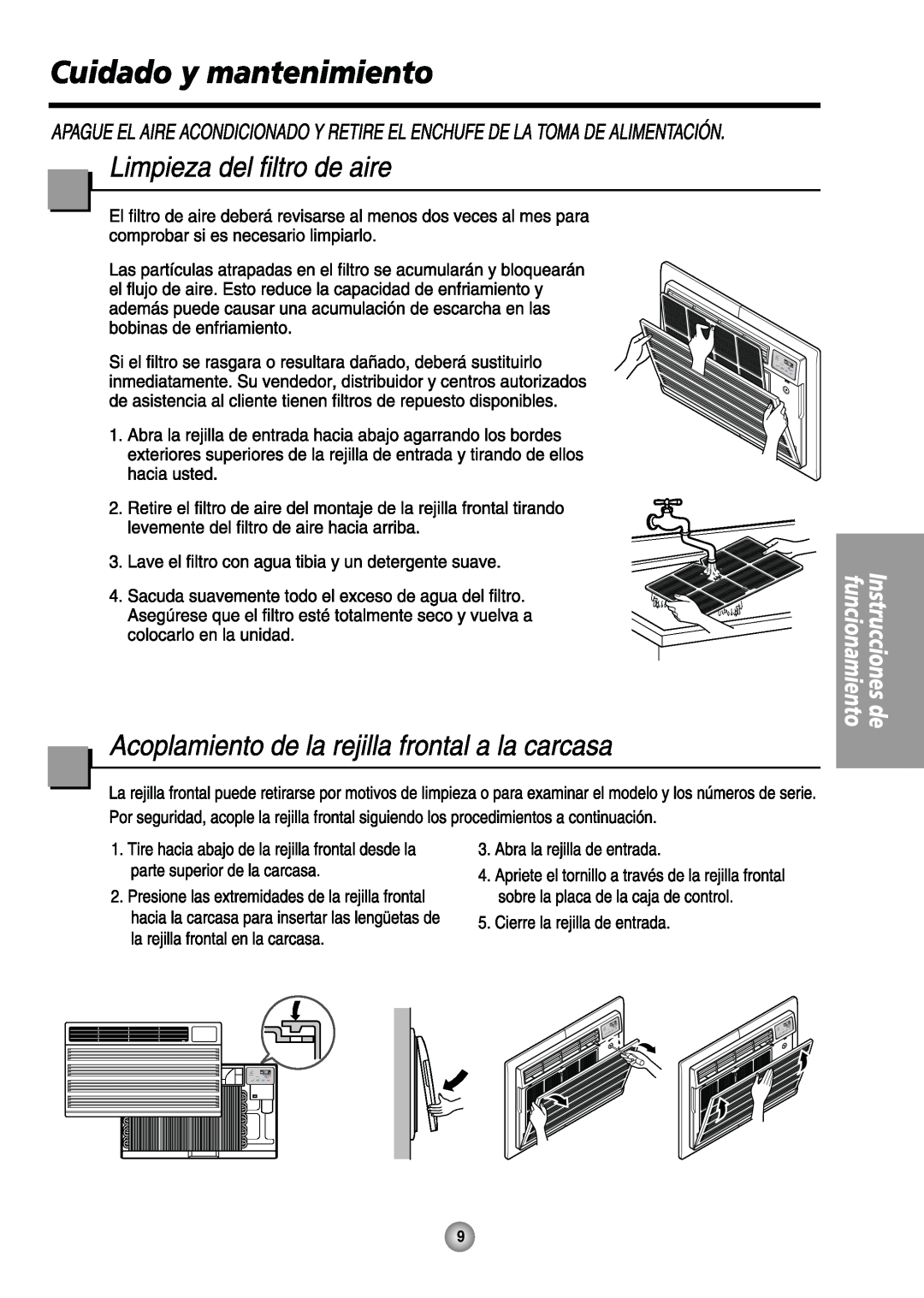 Friedrich US14, US08 manual 