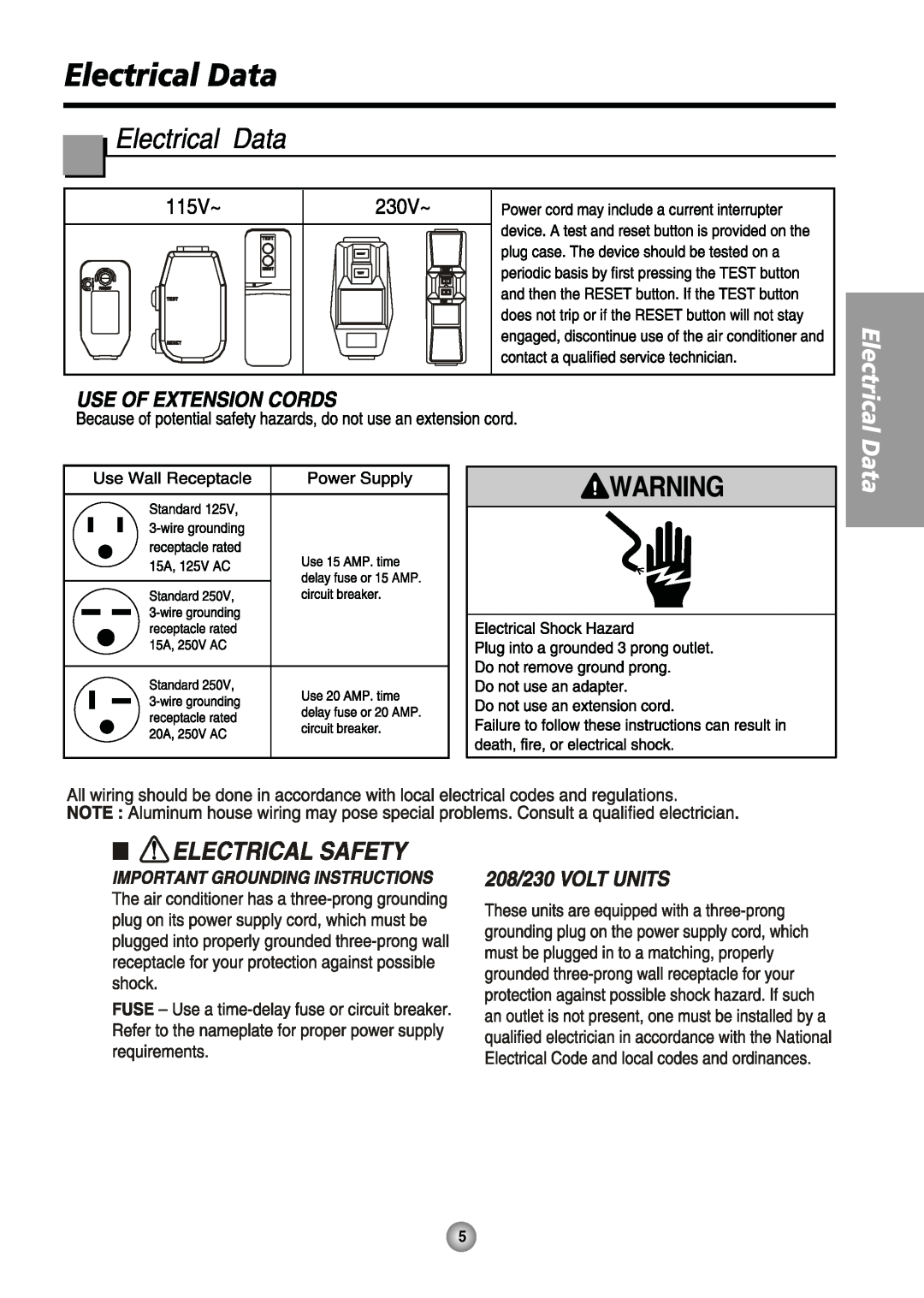 Friedrich US14, US08 manual 