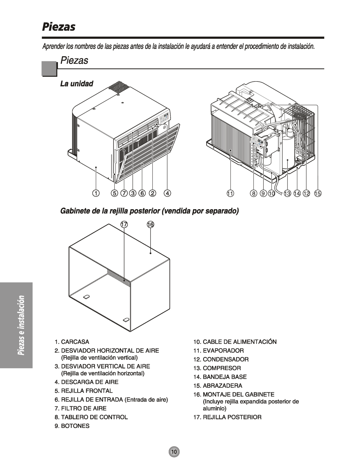 Friedrich US08, US14 manual 